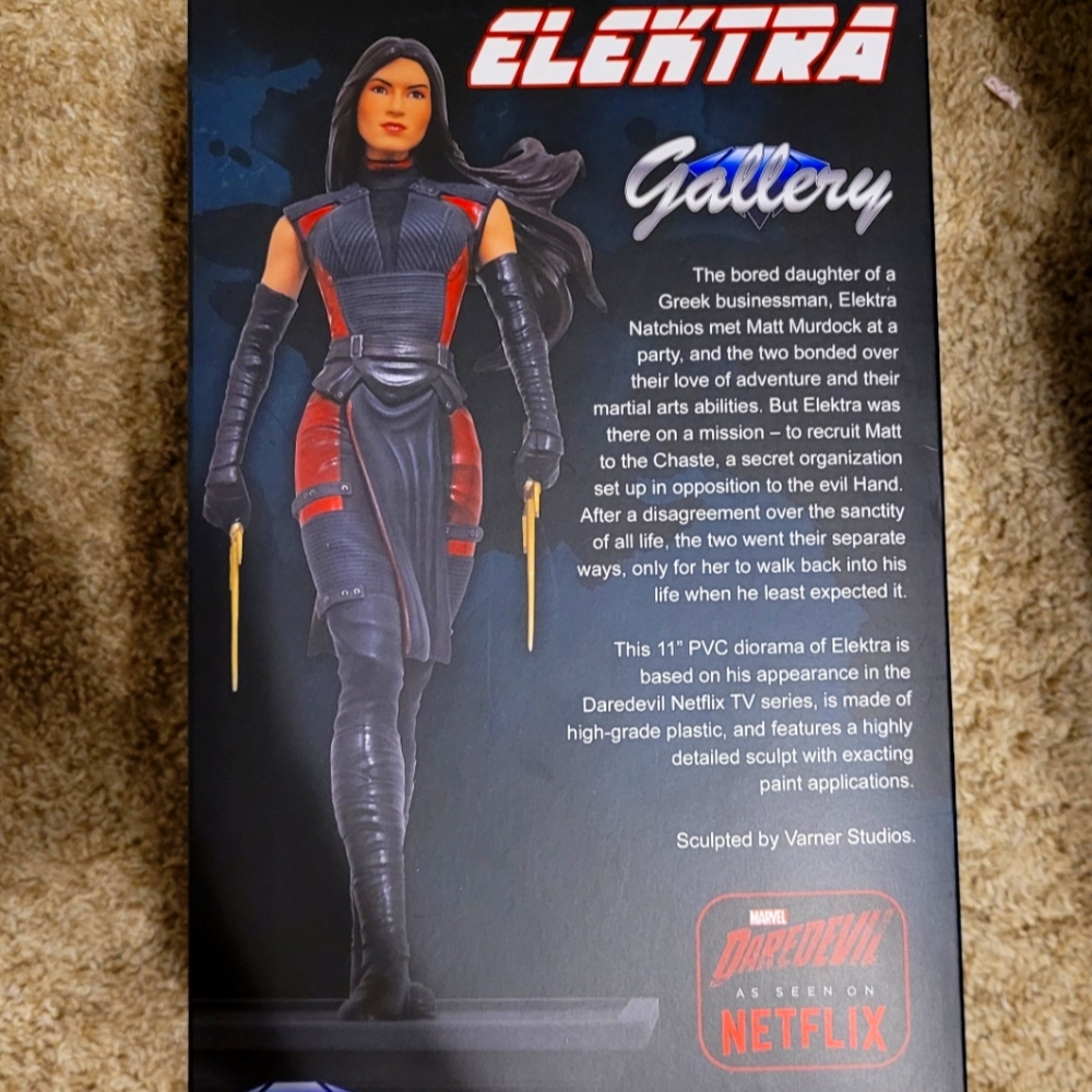 Marvel Daredevil Electra PVC diorma